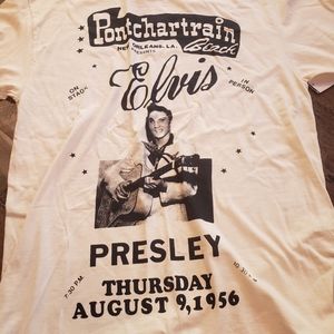 Elvis presley Pontchartrain beach performance shirt size medium, new no tag